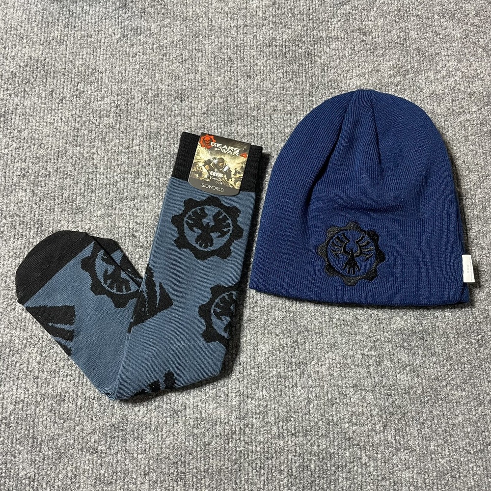 Gears Of War 4 Lot Beanie Socks Limited Edition Loot Crate Gaming